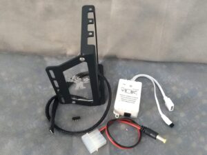 Suporte de VGA/Placa de Vídeo vertical 3 PCI personalizado + KIT RGB