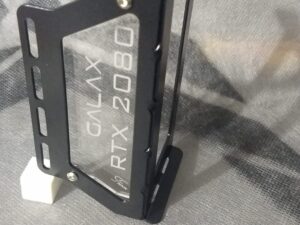 Suporte de VGA/Placa de Vídeo vertical personalizado SEM iluminação