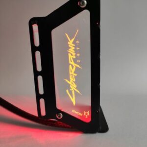 Suporte de VGA/Placa de Vídeo Vertical+Personalizado+iluminação