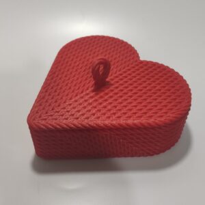 Caixinha Organizadora em Forma de Coração