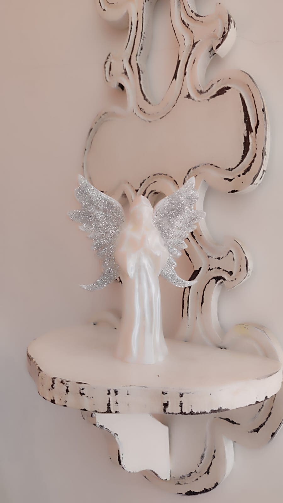 Anjinho Decorativo de Natal Elegância e Fé - Imagem 4